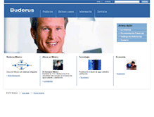 Tablet Screenshot of buderus.com.mx