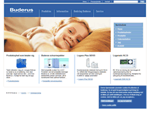 Tablet Screenshot of buderus.dk
